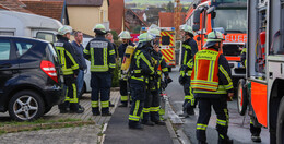 Kellerbrand in der Schillerstraße: 38 Feuerwehrkräfte vor Ort