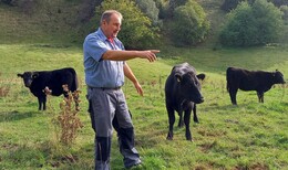 Besuch bei Stefan Weber am Fuße der Wasserkuppe