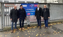 Mehr Kapazitäten: Erweitertes Parkangebot an der Lindenstraße