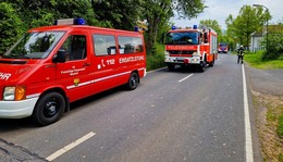 Feuerwehr Neuhof wird zu Motorradunfall gerufen