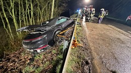 Nach Porsche-Unfall: Polizei sucht weitere Zeugen