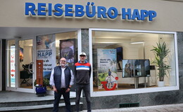 Reisebüro Happ zieht in die Karlstraße um: "Rein in den Trubel"