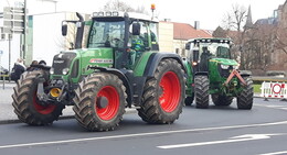 Am Montag: Traktoren-Demo mit 1.000 Fahrzeugen angemeldet