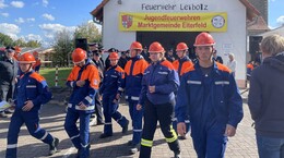 Jugendfeuerwehr Haunedorf besteht Jugendflamme Stufe zwei und drei