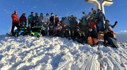 Skifreizeit in Schladming: Geistalschüler üben auf der Piste