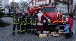 Weihnachtsaktion von Hersfelder Feuerwehrleuten im Ahrtal