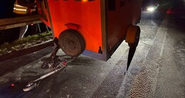 Defective trailer ensures fire brigade deployment on the A7