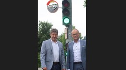 Pilotprojekt in der Leipziger Straße soll Abbiegeunfälle vermeiden helfen