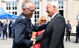 200 Gäste bedanken sich bei Polizeipräsident Günther Voß