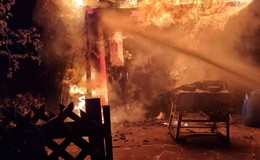 Gartenhütte fängt Feuer - Keine Verletzten, aber 50.000 Euro Sachschaden