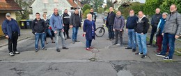 Von Straßenausbau bis Wasserversorgung - CDU-Ortsbegehung in Giesel