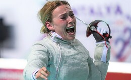 Europameisterin im Fechten: Larissa Eifler will zu Olympia 2024