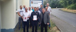 Grund zur Freude: Erweiterung des Feuerwehrhauses in Breitenbach-Machtlos