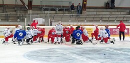 Bad Nauheimer Rote Teufel im Sommereis-Trainingslager im Steinigsgrund