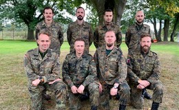 Marbacher Reservisten erfolgreich beim 37. Internationalen Militärwettkampf