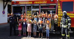 Brandschutzerziehung für Kinder: "Wähle eins, eins, zwei, Hilfe eilt herbei"