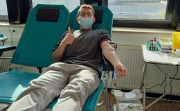 "Ich spende Blut": Eduard-Stieler-Schülerschaft zeigt soziales Engagement