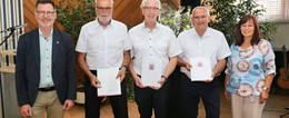 Ferdinand-Braun-Schule: Drei Kollegen in den Ruhestand verabschiedet