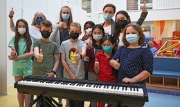 Kinder spielen für Kinder: Klavierkonzert "Joshuas Welt"