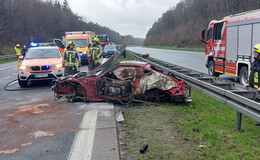 Serious accident on the Rhön autobahn: But no illegal race on the A7