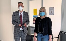 Gemeinde Hohenroda bietet kostenlose Luca-App-Schlüsselanhänger an