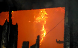 Feuerschein weit sichtbar: Scheune auf Gelände von Antonius ausgebrannt