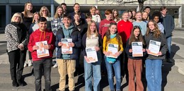 Erfolgreicher Schulentscheid von "Jugend präsentiert" an der Winfriedschule