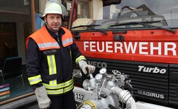 Feuerwehr-Einsatzkraft Reinhold Weitzel geht nach 47 Jahren in den Ruhestand