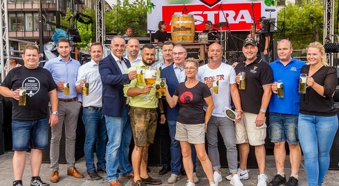 Universitätsplatz im Zeichen des Hopfens: Festival des Bieres bis Sonntag