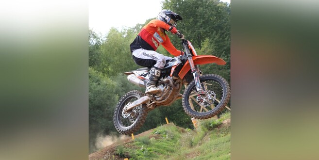 Foto: MSR Motorsport Ring / frei Internet - Bennet Schäfer triumphierte auf der anspruchsvollen Strecke