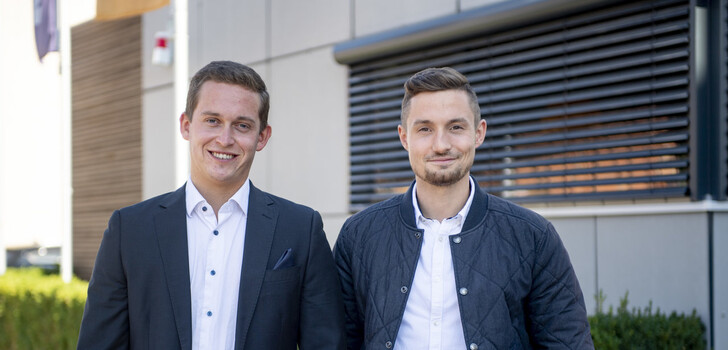 Johannes Kreuzer und Jan Küllmer haben zusammen den Jungen Mittelstand Fulda neu aufgelegt