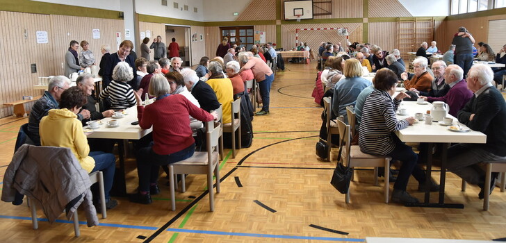 Zahlreich waren die Walldürnwallfahrenden zum Einkehrtag nach Thalau gekommen