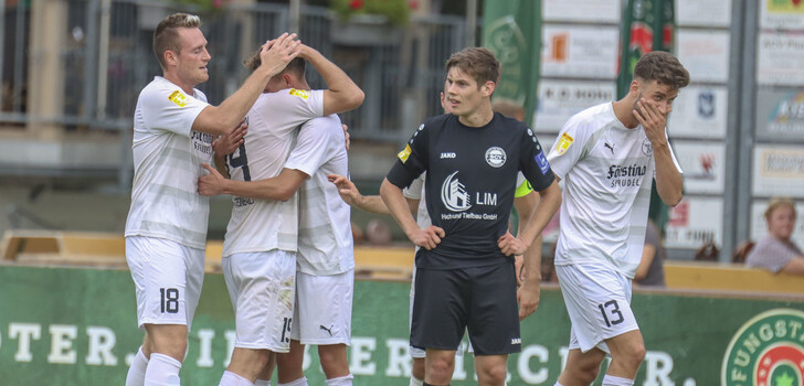 Der SV Steinbach durfte Dank eines Last-Minute-Treffers einen Punktgewinn in Griesheim bejubeln