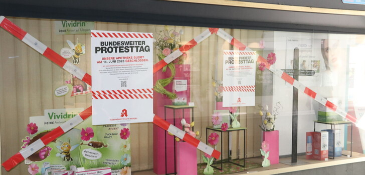 Bereits vor einigen Monaten hatte die überwiegende Zahl an Apotheken in unserer Region aus Protest geschlossen.