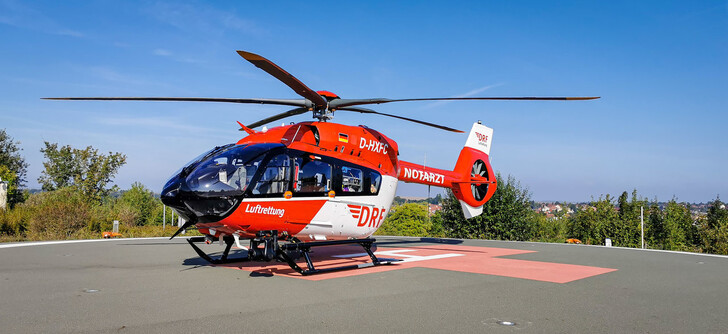Der neue Rettungshubschrauber Christoph Thüringen ist in Bad Berka stationiert