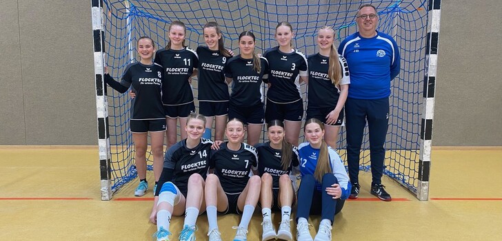 Die Handballerinnnen der Gesamtschule Obersberg gewannen den Kreis-/Regionalentscheid