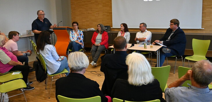 Das Interesse im Bad Hersfelder Wortreich war spärlich, die Diskussion trotzdem spannend.