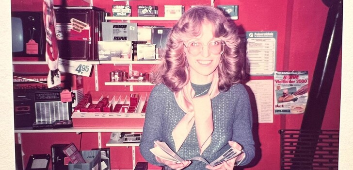 Seit 40 Jahren ist Susanne Heiderich im Laden "Die Quelle" in Schenklengsfeld tätig.