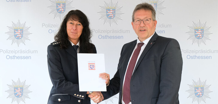Alexandra Koch ist die neue Stationsleiterin der Autobahnpolizei in Petersberg.