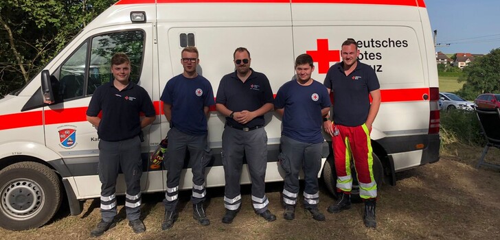 Das DRK Homberg war in den letzten Tagen bei vielen Veranstaltungen in der Region im Einsatz.