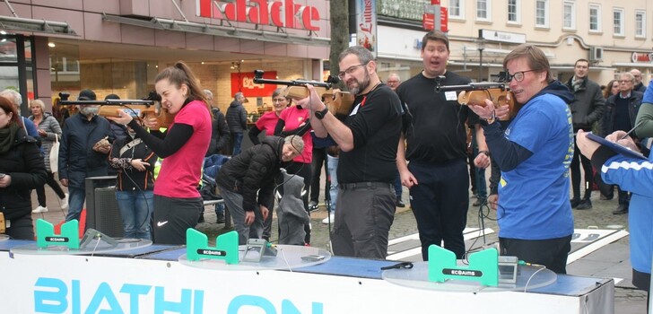 Hobby-Sportler kommen am 14. Oktober in Bad Hersfeld wieder in den Genuss eines autentischen Biathlon-Erlebnisses - ganz ohne Schnee und Munition