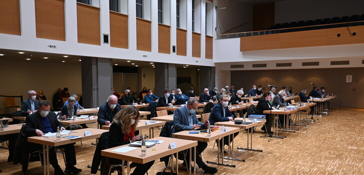 Die Stadtverordnetenversammlung am Donnerstagabend in der Stadthalle in Bad Hersfeld
