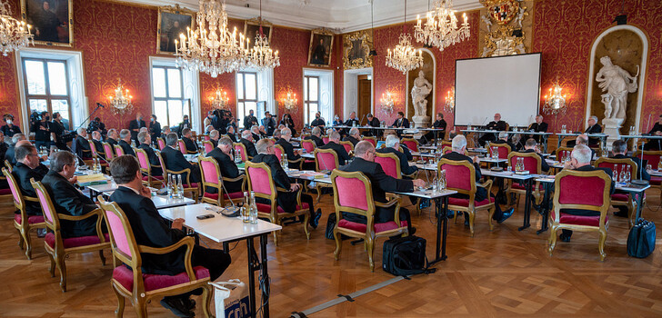 Coronabedingt werden die Bischöfe auch 2021 im Stadtschloss tagen.