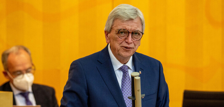 Für Ministerpräsident Volker Bouffier war wichtig zeitnah, nach der Ministerpräsidentenkonferenz Einigkeit und Klarheit herzustellen