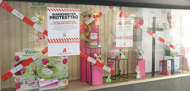 Bereits vor einigen Monaten hatte die überwiegende Zahl an Apotheken in unserer Region aus Protest geschlossen.