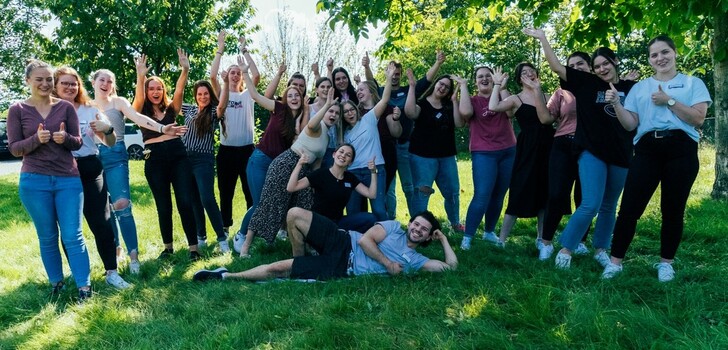 Der Kurs 20/23 hat Spaß an der Ausbildung im Klinikum Hersfeld-Rotenburg.