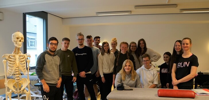 Logopädie, Ergotherapie und Physiotherapie - die Schüler haben hier vor Ort moderne Lernräume zur Verfügung.