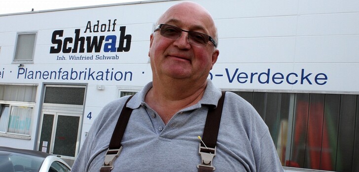 Winfried Schwab wurde sein Beruf in die Wiege gelegt