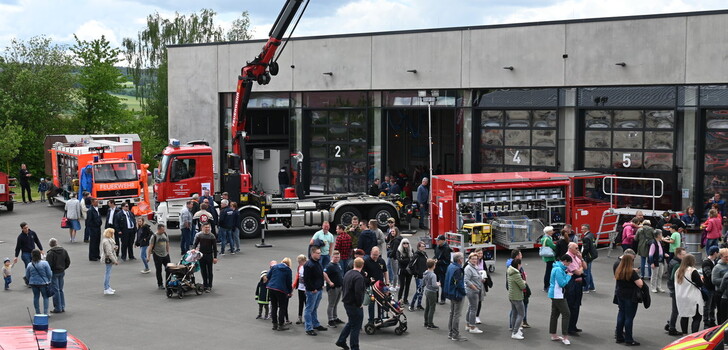 Tag der Offenen Tür beim Feuerwehrfest der Feuerwehr Bad Hersfeld-Fuldatal in Asbach
