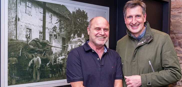 Von links: Hans-Jürgen Müller (EFM Fulda), Rainer Sippel (antonius-Geschäftsführer)